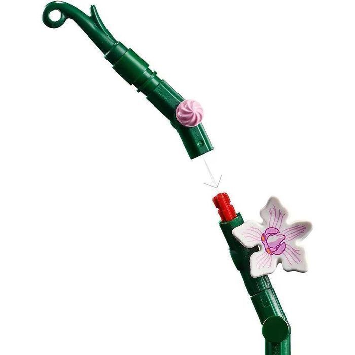 Конструктор сумісний з LEGO Botanical Орхідея з 608 деталей(Код1004)