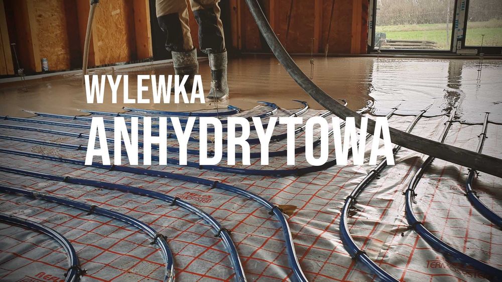 Wylewki anhydrytowe - Płynny styropian - Styrobeton - Pianobeton