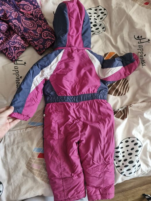 Подарую зимові комбінезон на дівчинку 74-86см