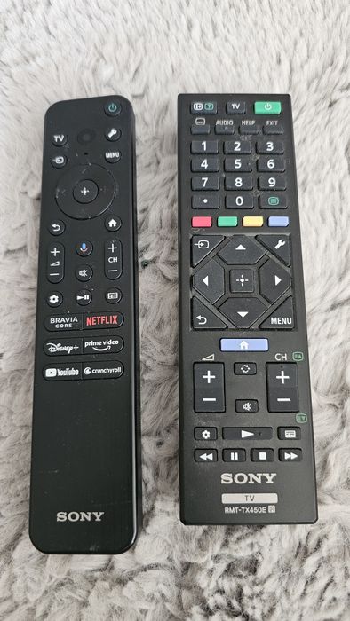 Dwa oryginalne piloty do tv marki Sony Bravia