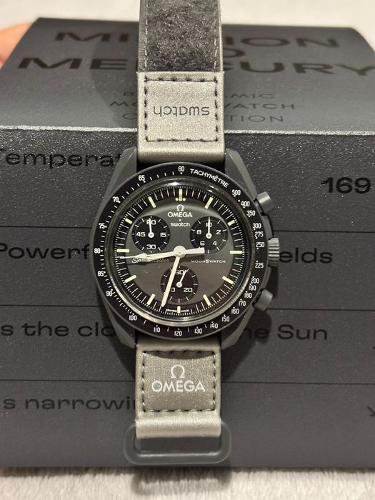 Relógio Omega x Swatch Mission to Mercury – com talão+garantia
