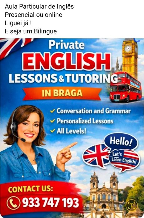 Aula Particular de Inglês  Com um método de  rápido  aprendizado   .Venha fazer a diferença.494122321461923841