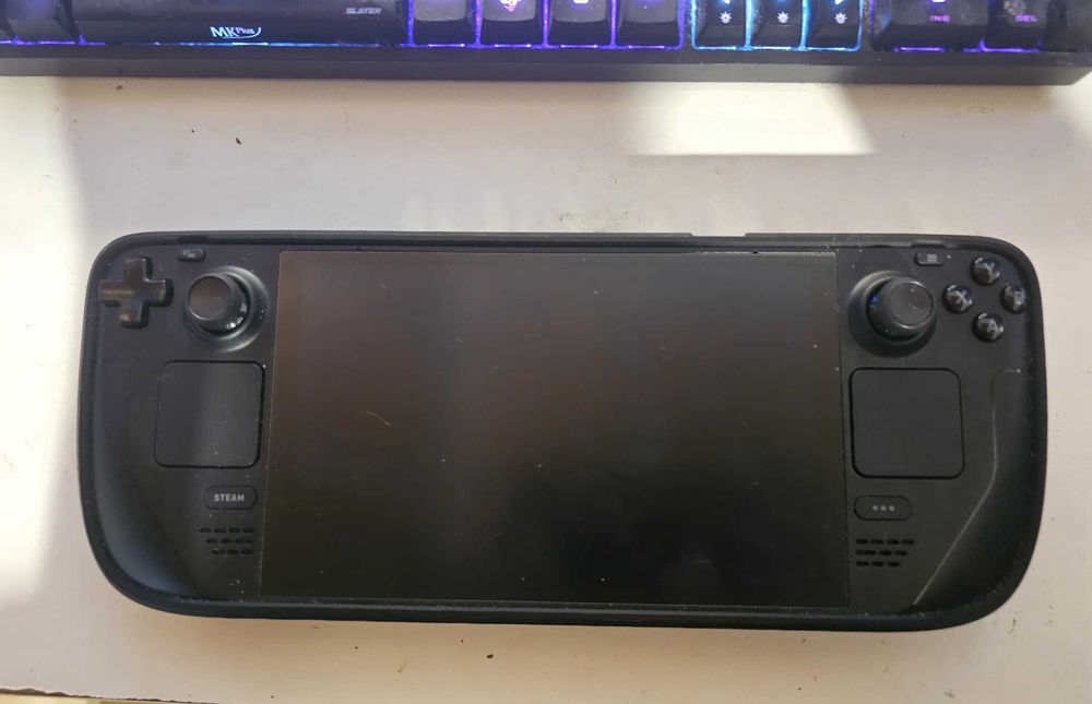 Steam Deck OLED 512GB + Capa + Película + Bolsas