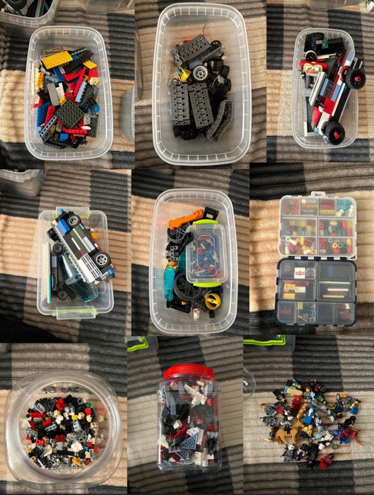 Конструктор Lego, детали лего, минифигурки лего, машини лего
