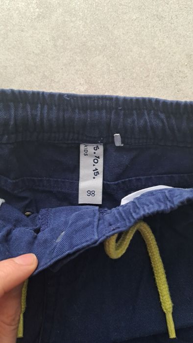 Spodnie chłopięce 5.10.15  granatowe 98