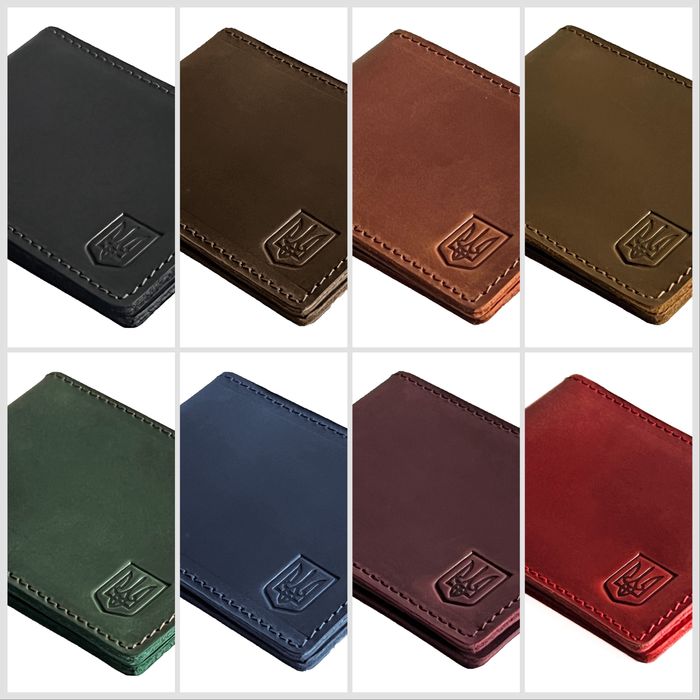 Шкіряна обкладинка для посвідчення учасника бойових дій (УБД) ubd1(4)