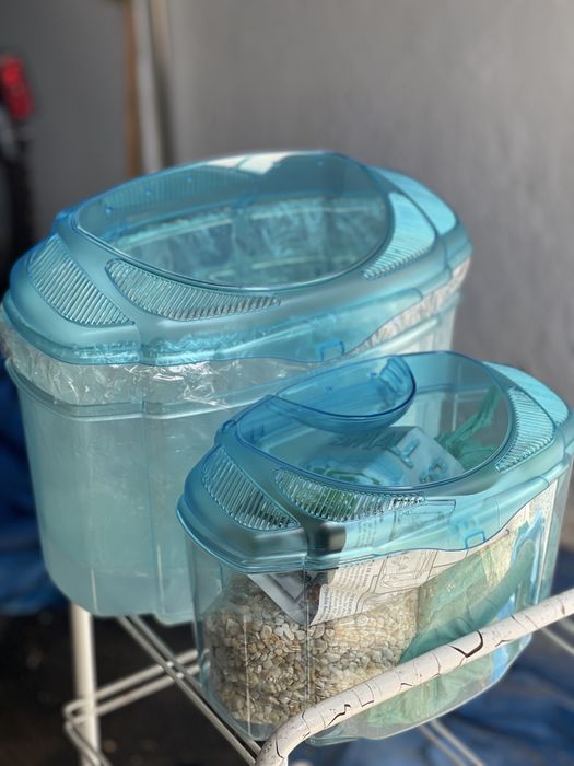 Aquários de plástico