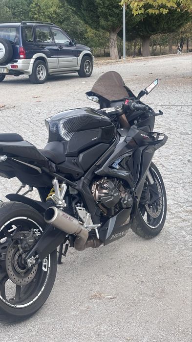 Cbr650r acidentada