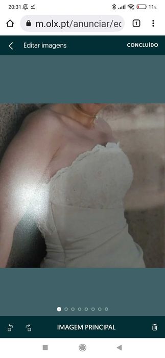 Vestido de noiva da Penhalta