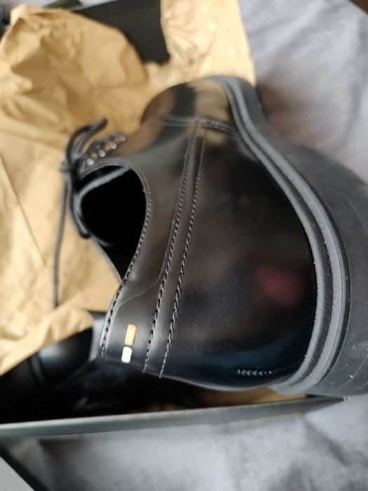 HUGO
BOSS  Ronnin Derby czarne eleganckie buty 45 EU