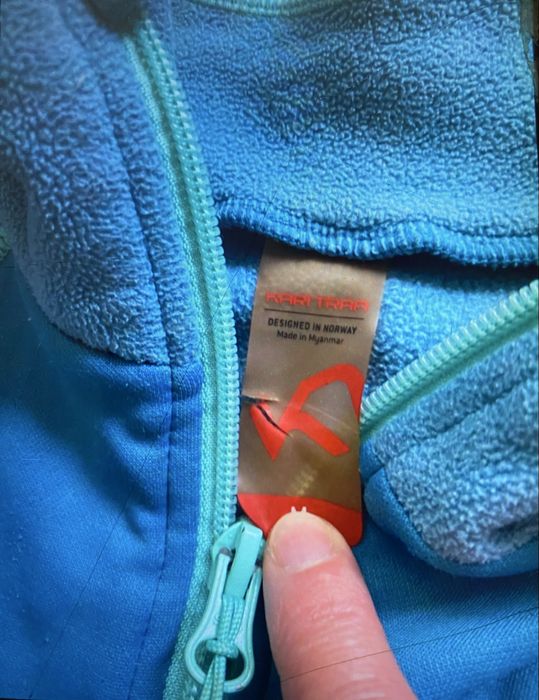 Kari Traa full zip damska bluza rozpinana