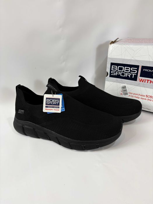 Чоловічі легкі мокасини сліпони Skechers Bobs B Flex 49.5 розмір
