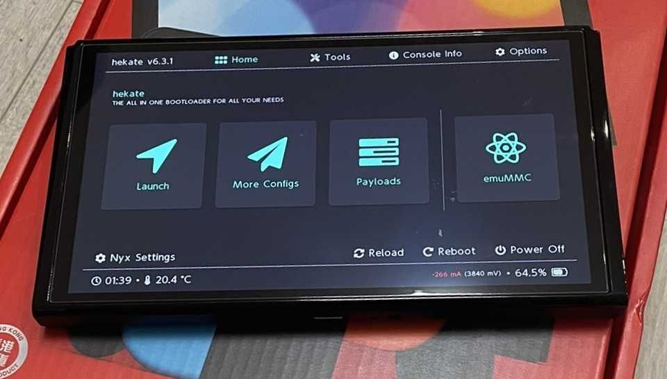 Nintendo Switch OLED - montaż Picofly kamikaze cfw + gwarancja