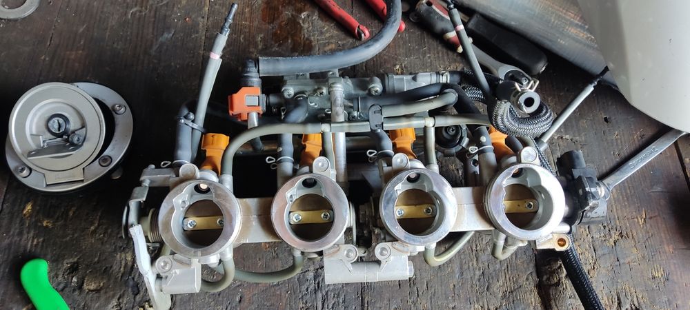 Yamaha xj6 wtryski przepustnice