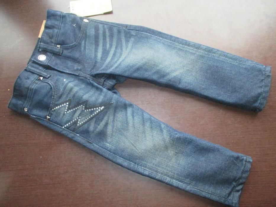 Nowe z metką -H&M - jeansy r 92