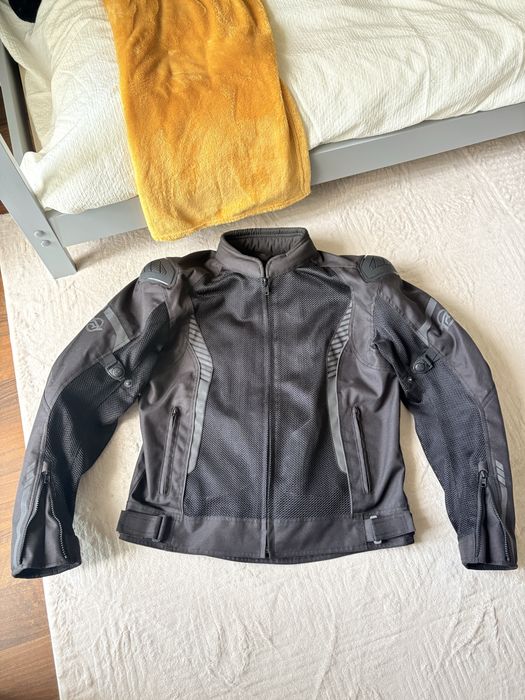 Casaco motard TRY Casa das Peles com proteçoes