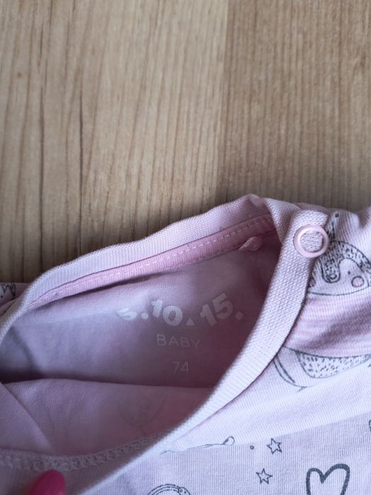 Ubranka dziewczęce rozmiar 74