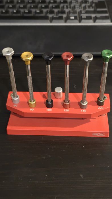 Отвёртки  часовые Horotec Swiss made часовой инструмент