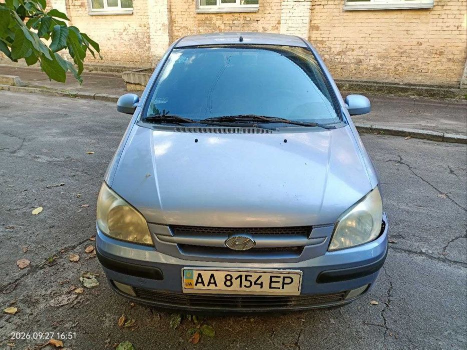 Hyundai Getz на автоматі, 192 тис. км — сімейний, в серйозних ДТП не був, мотор після капітального відновлення, продаю під кузовний ремонт