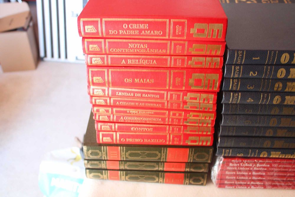 Coleção de 70 Livros Encadernados – várias coleções