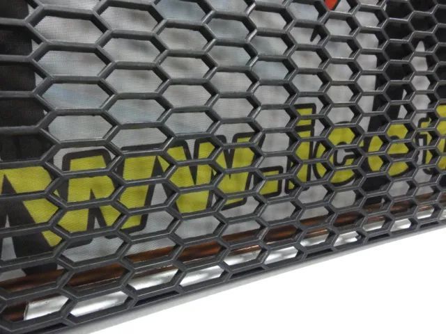 Rede / grelha universal em favo de mel com 120 X 40cm em plástico ABS para para-choques, spoilers, entrada de ar etc