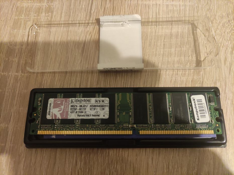 Pamięć RAM KVR400X64C3AK2/512