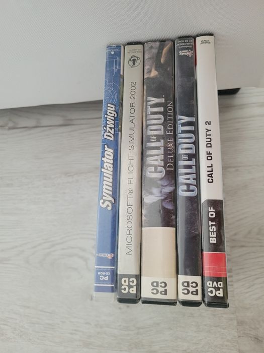 Gry na PC używane gry w bardzo dobrym stanie