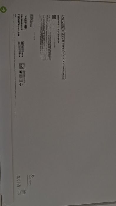 Macbook pro 16 m4 max 36gb 1tb ssd