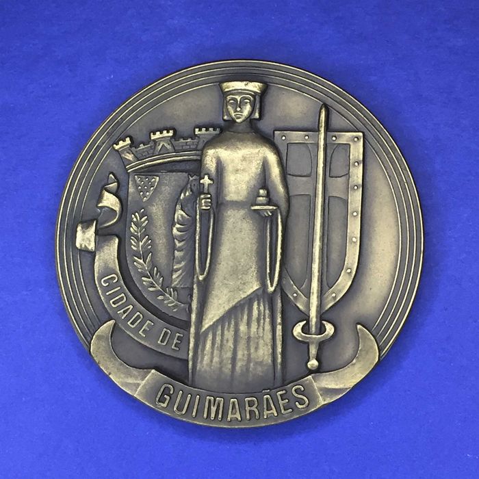 BOMBEIROS GUIMARÃES 1988 - medalha - Ø90mm