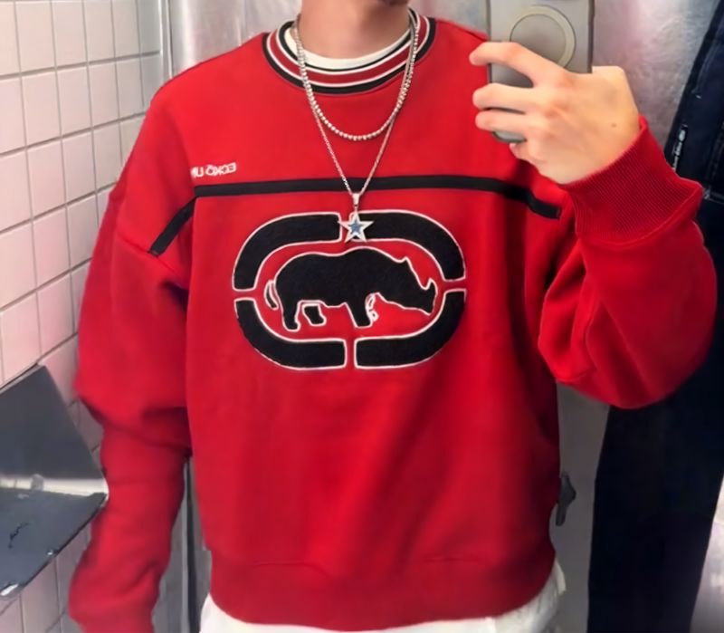 Світшот ECKO UNLTD X BERSHKA світшот кофта худі зіпка бершка зіп rap