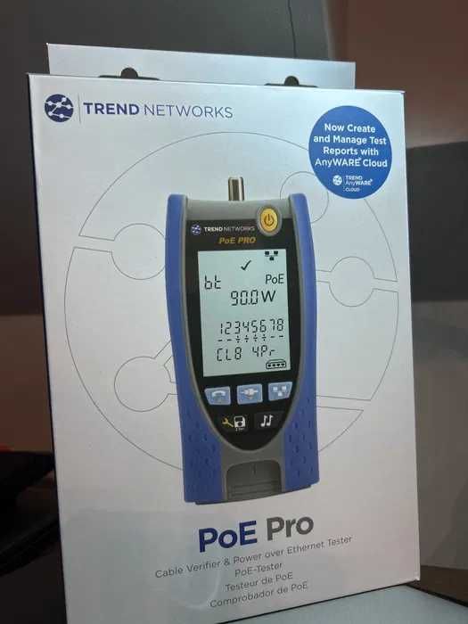 TREND Networks PoE Pro, LAN, Tester sieci i weryfikator PoE