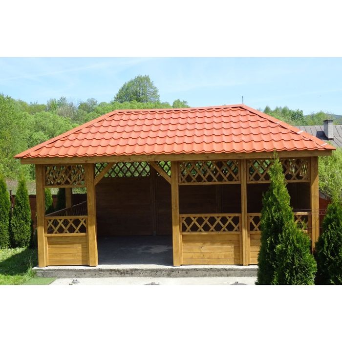 Altanka drewniana do ogrodu