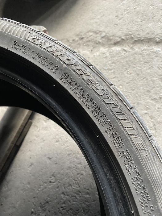 245.35.18 Bridgestone 1шт лето БУ склад шины резина из Европы 35 R18