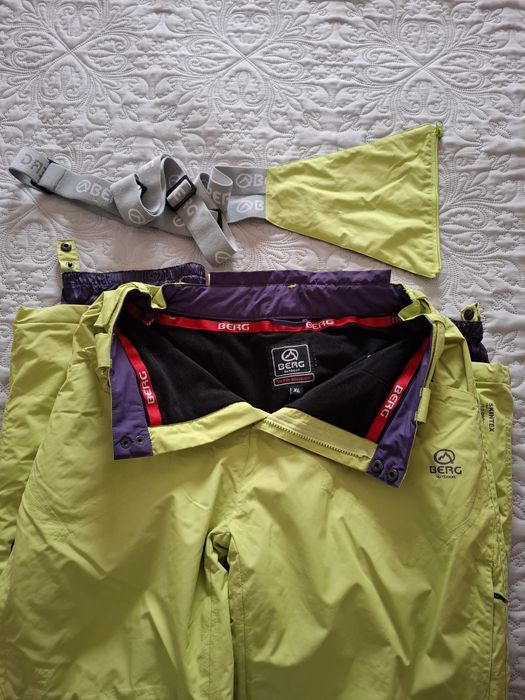 Calças ski marca  Berg homem XL com suspensorios