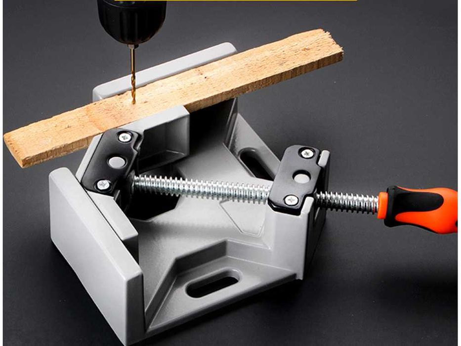 Ścisk STOLARSKI Zacisk Kątowy Montażowy IMADŁO KĄT 90 NAROŻNE uchwyt