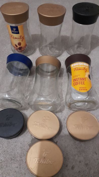 Sloiki po Cafe Gold wys.18,5 cm-8szt-10zl