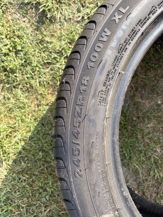 Opony letnie 245/45 R18