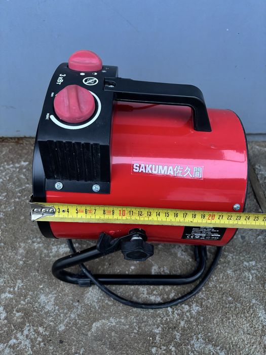 Тепловентелятор SAKUMA, теплова гармата 3 кВ.