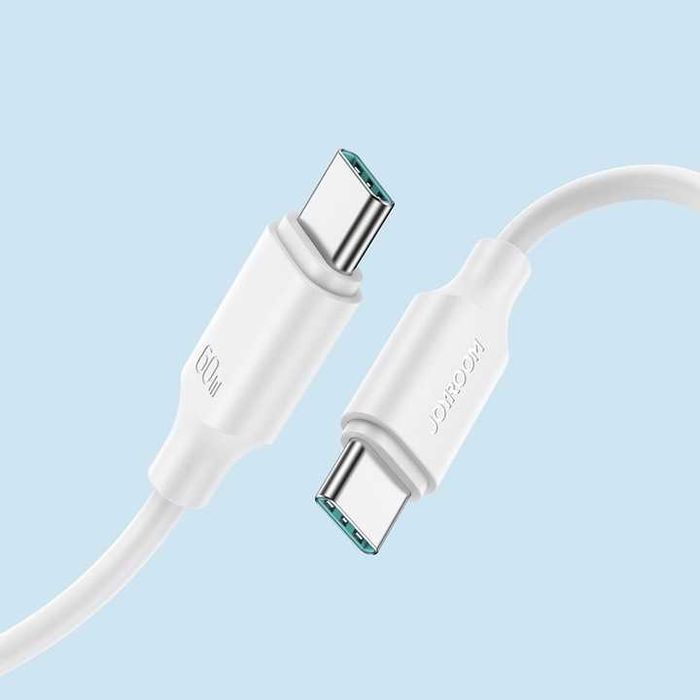 Kabel USB-C do USB-C 60W 3A szybkie ładowanie PD QC 1m – nowy!