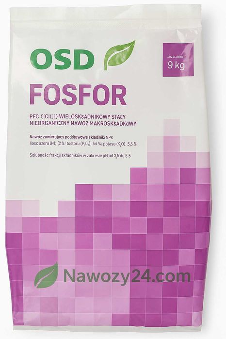 OSD Fosfor, nawóz fosforowy, nawóz dolistny npk 12-53-5+ mikro na 3 ha