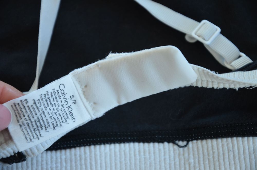 stanik/top/bokserka Calvin Klein r. S