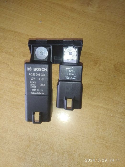 Реле стартера , свічок накалу ч-ох циліндрового двигуна.