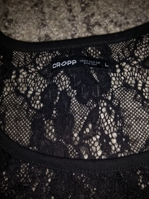 Sukienka czarna Cropp