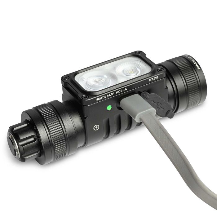 Налобний світлодіодний ліхтарик VIDEX VLF-H066A 2000Lm 5000K