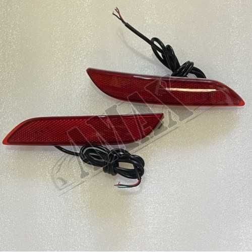 Габариты в задний бампер, катафоты (LED - диодные), Тойота Камри70