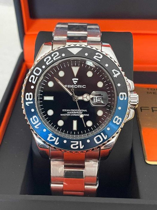 Relógio Fredric Watch GMT Batgirl de Quartzo