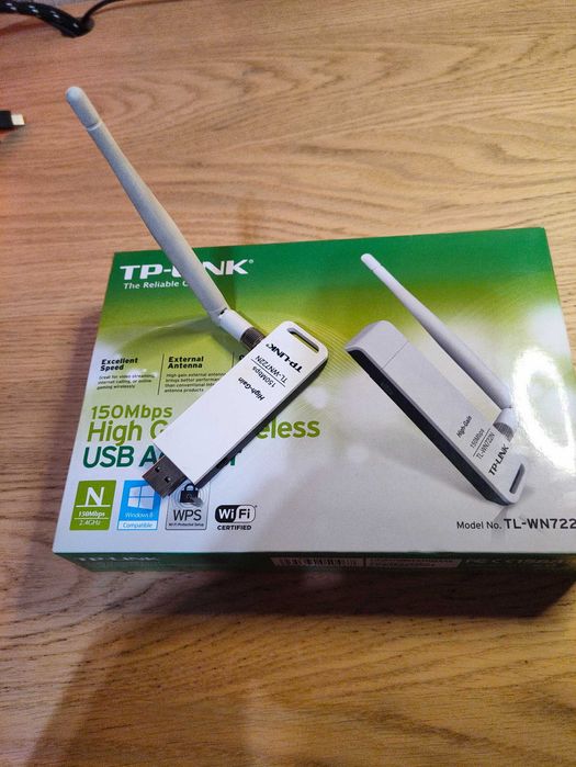 TP-Link TL-WN722N v1 –  Atheros – idealny do Kali Linux / monitor mode