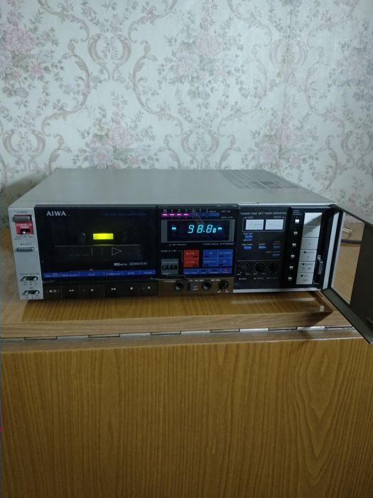 Aiwa CX-60 кассетный ресивер, состояние !!!