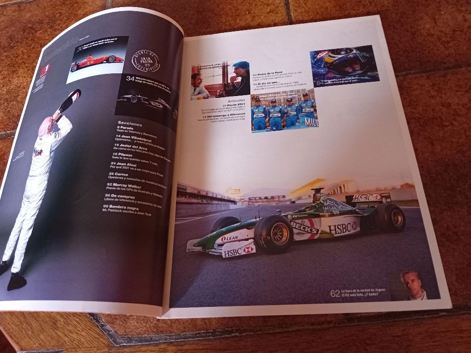 Revistas F1 Racing + F1 Auto Hoje,