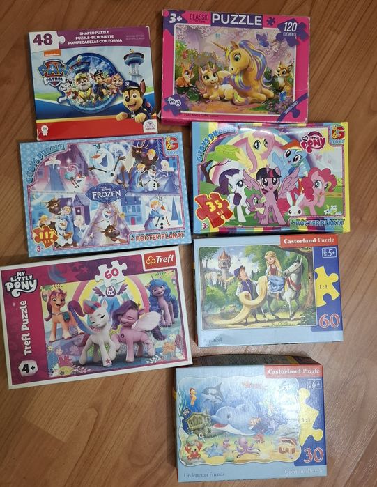 Пазли дитячі 35,60,48